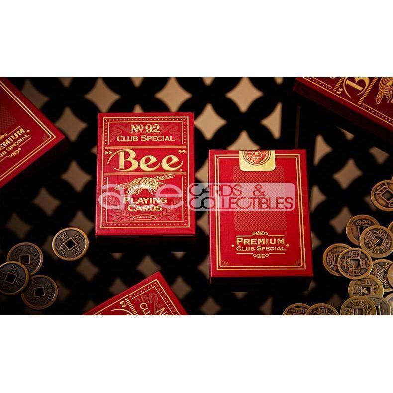 Bee No 92 Club Special Golden Deck Playing Cards-Blue-United States Playing Cards Company-Ace Cards &amp; Collectibles