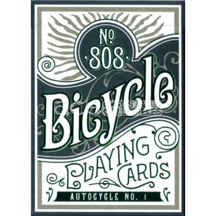Bicycle Autocycle Playing Cards-Green-United States Playing Cards Company-Ace Cards &amp; Collectibles