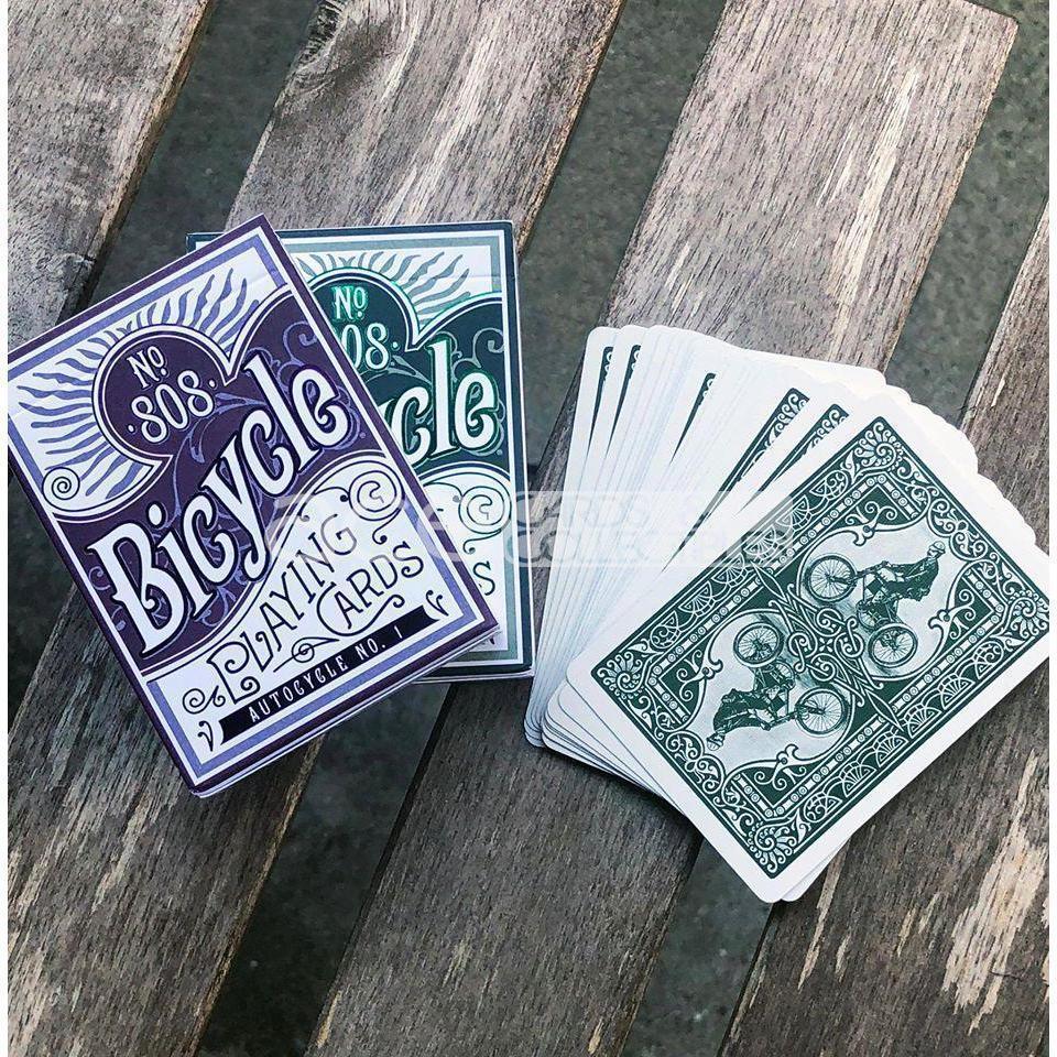 Bicycle Autocycle Playing Cards-Purple-United States Playing Cards Company-Ace Cards & Collectibles