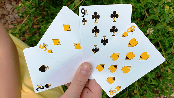Bicycle Beekeeper Playing Cards-Light-United States Playing Cards Company-Ace Cards &amp; Collectibles