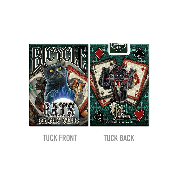 Bicycle Cats Playing Cards-United States Playing Cards Company-Ace Cards &amp; Collectibles