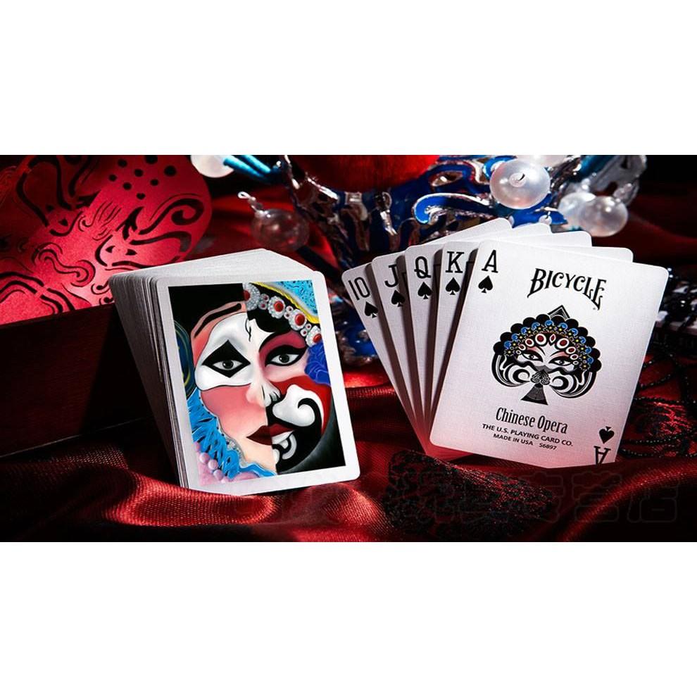 Bicycle Chinese Opera Playing Cards-United States Playing Cards Company-Ace Cards &amp; Collectibles