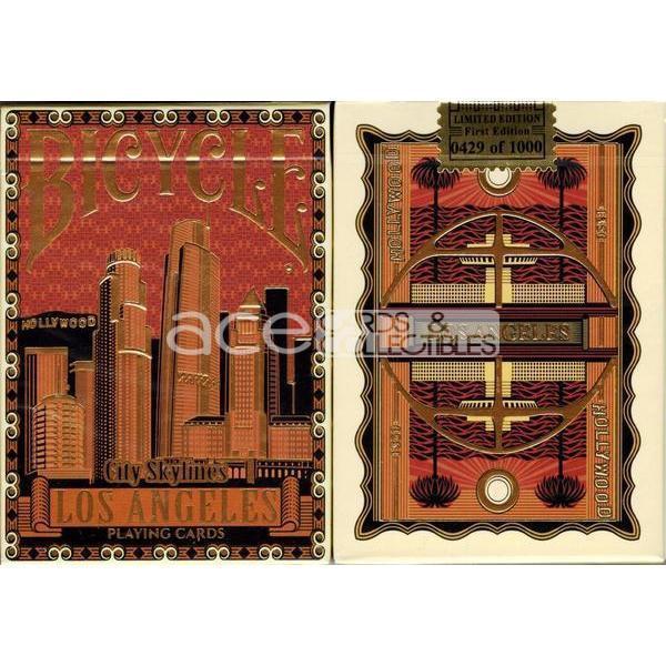 Bicycle City Skylines Limited Edition Numbered Seals Playing Cards-Los Angeles-United States Playing Cards Company-Ace Cards &amp; Collectibles