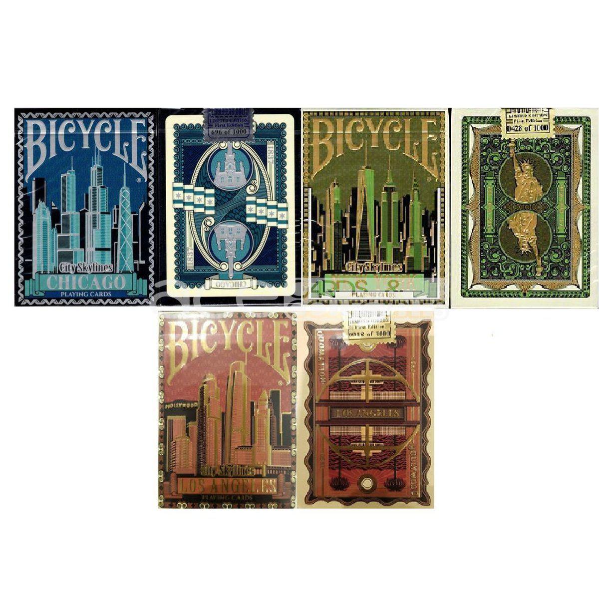 Bicycle City Skylines Limited Edition Numbered Seals Playing Cards-New York-United States Playing Cards Company-Ace Cards & Collectibles