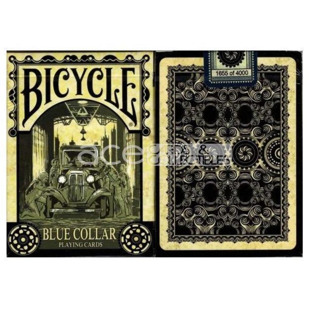 Bicycle Collar Playing Cards-Blue-United States Playing Cards Company-Ace Cards &amp; Collectibles