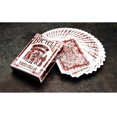 Bicycle Collar Playing Cards-White-United States Playing Cards Company-Ace Cards &amp; Collectibles