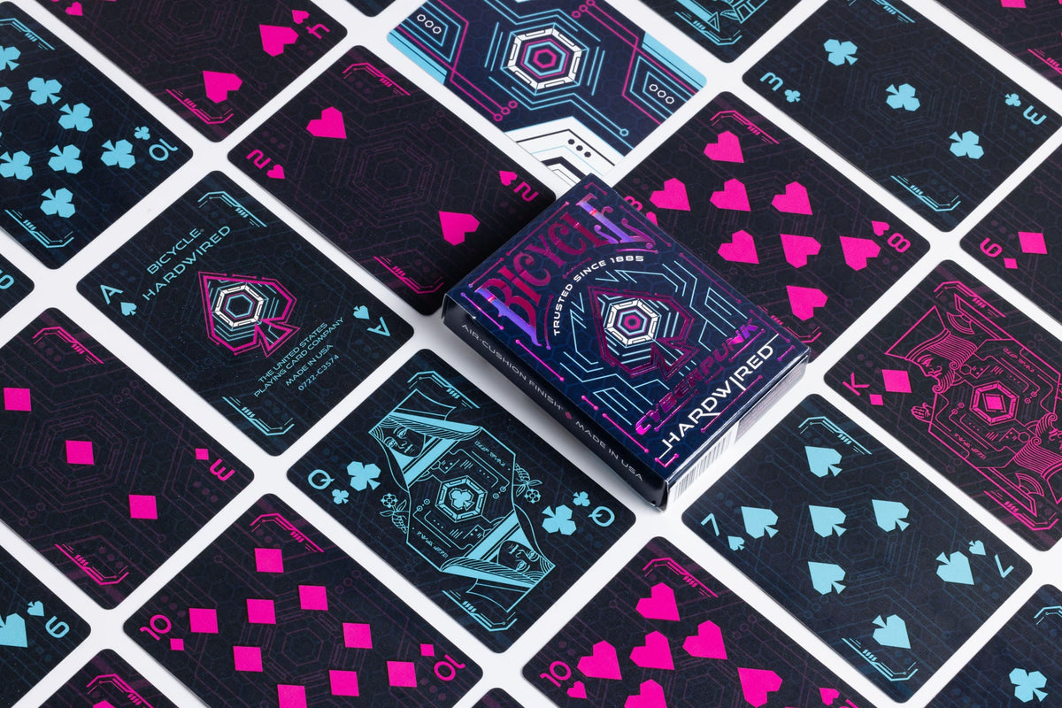 Bicycle Cyberpunk Hardwired Playing Cards-United States Playing Cards Company-Ace Cards &amp; Collectibles