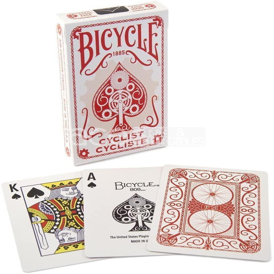 Bicycle Cyclist 2016 Playing Cards-Red-United States Playing Cards Company-Ace Cards & Collectibles