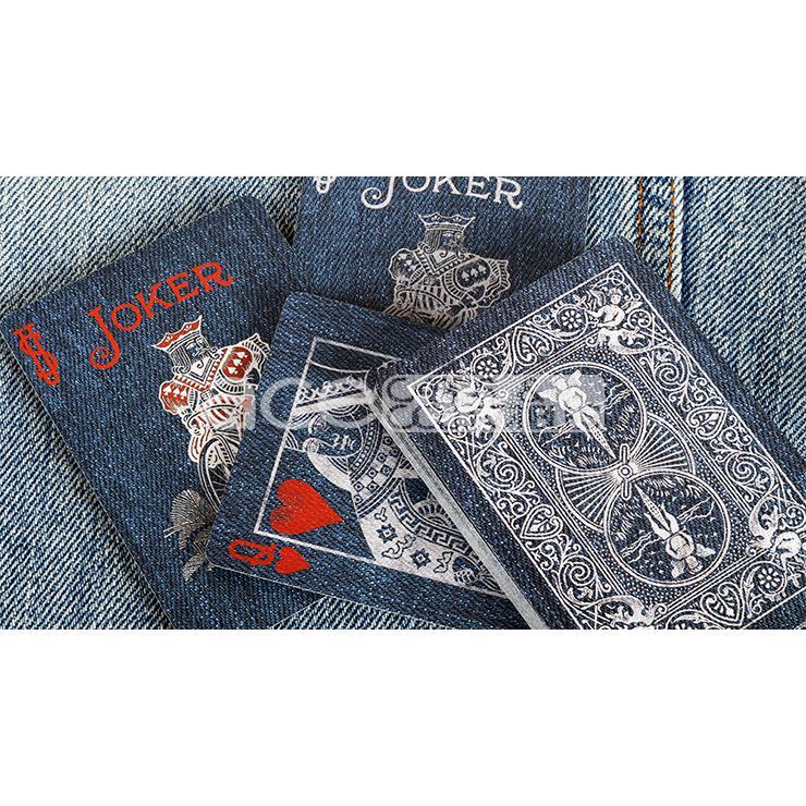 Bicycle Denim Playing Cards-United States Playing Cards Company-Ace Cards &amp; Collectibles