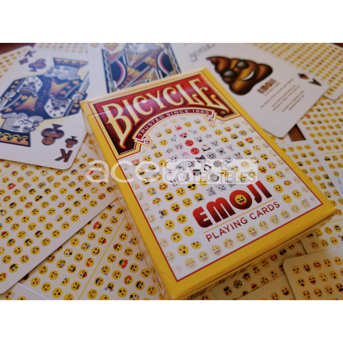 Bicycle Emoji Playing Cards-United States Playing Cards Company-Ace Cards &amp; Collectibles