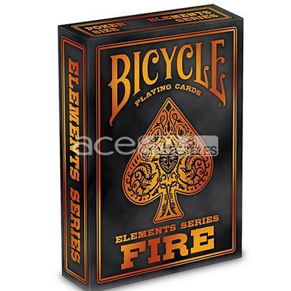 Bicycle Fire Elements Series Playing Cards-United States Playing Cards Company-Ace Cards & Collectibles