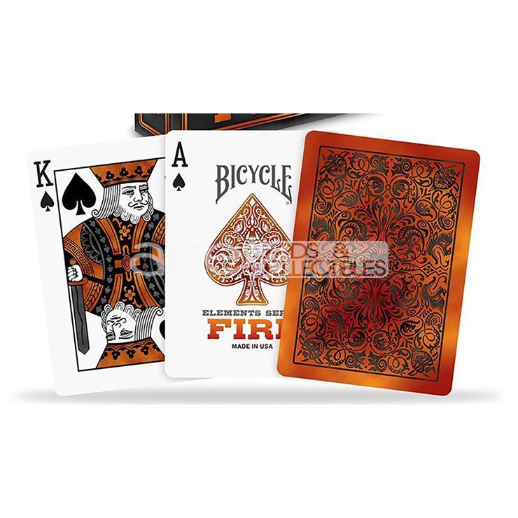 Bicycle Fire Elements Series Playing Cards-United States Playing Cards Company-Ace Cards &amp; Collectibles