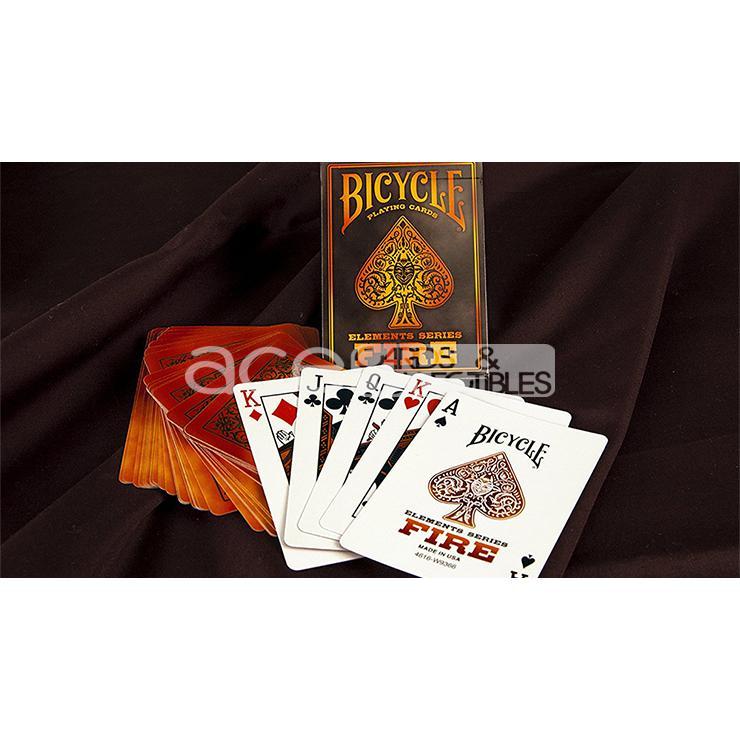 Bicycle Fire Elements Series Playing Cards-United States Playing Cards Company-Ace Cards &amp; Collectibles