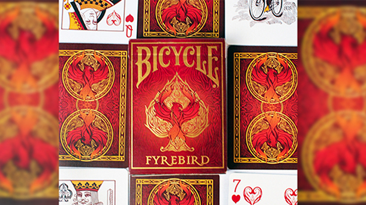 Bicycle Fyrebird Playing Cards-United States Playing Cards Company-Ace Cards &amp; Collectibles