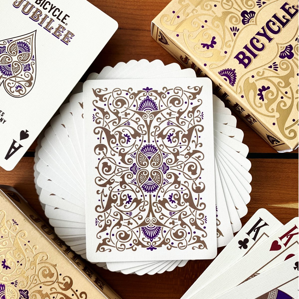 Bicycle Jubilee Playing Cards-United States Playing Cards Company-Ace Cards &amp; Collectibles