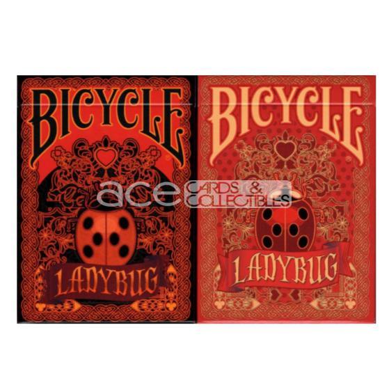 Bicycle Ladybug Playing Cards-Red-United States Playing Cards Company-Ace Cards & Collectibles