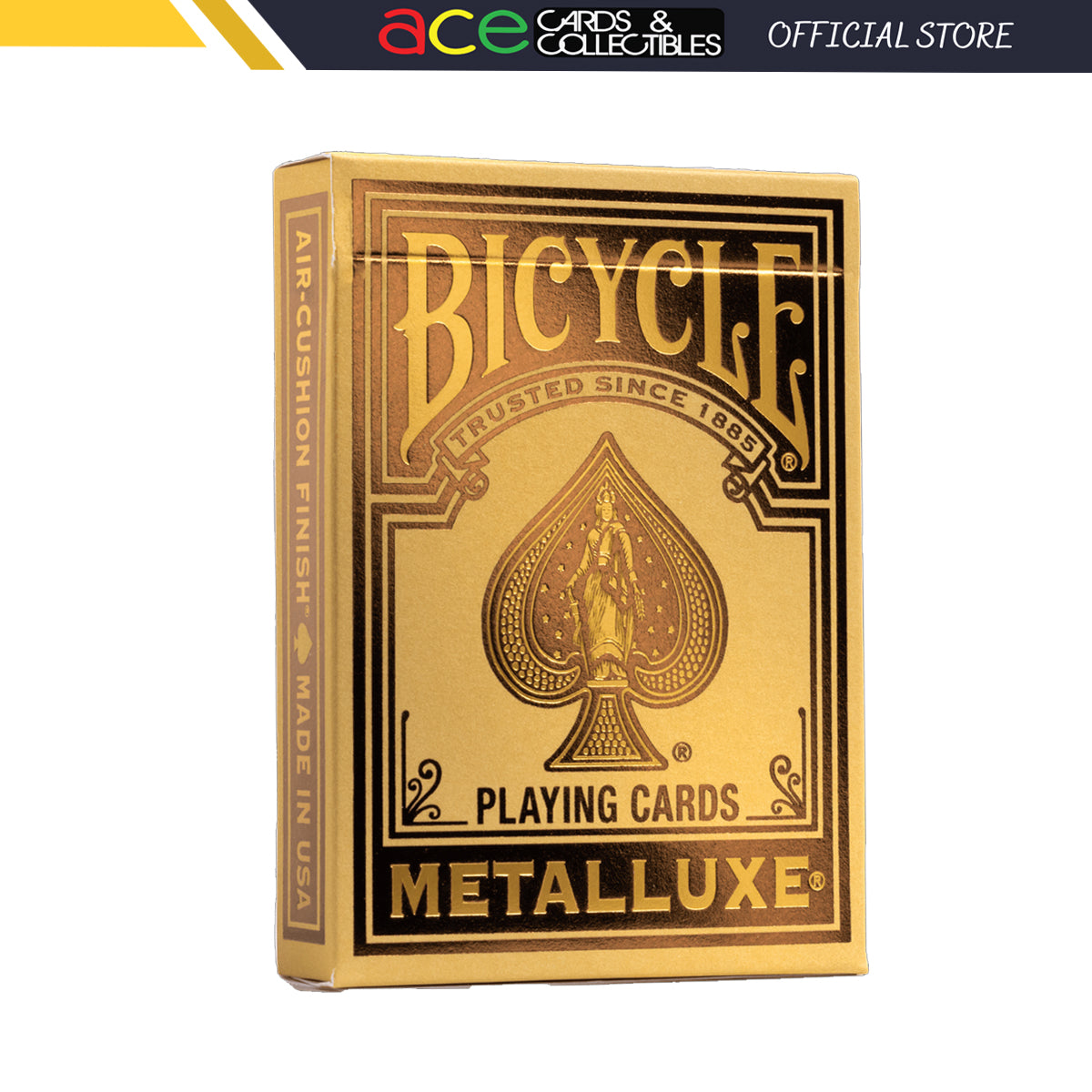 Bicycle Metalluxe Gold Playing Cards-United States Playing Cards Company-Ace Cards &amp; Collectibles
