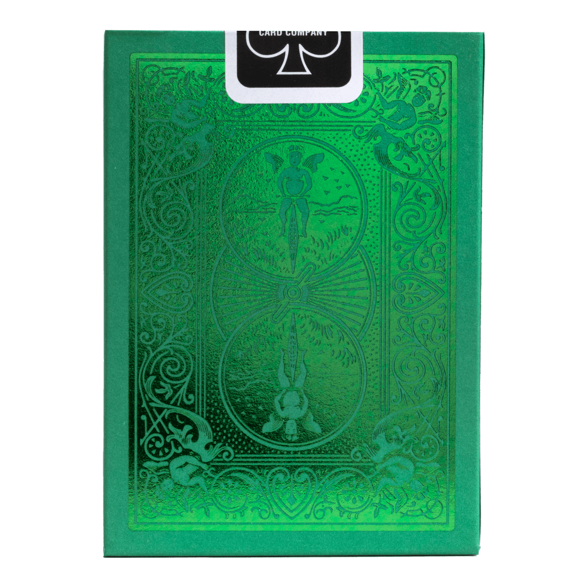 Bicycle Metalluxe Green Playing Cards-United States Playing Cards Company-Ace Cards &amp; Collectibles