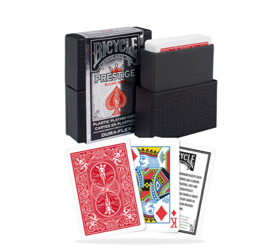 Bicycle Prestige Playing Cards-Standard Red-United States Playing Cards Company-Ace Cards &amp; Collectibles