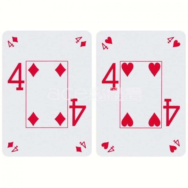 Bicycle Pro Poker Peek Playing Cards-Red-United States Playing Cards Company-Ace Cards &amp; Collectibles