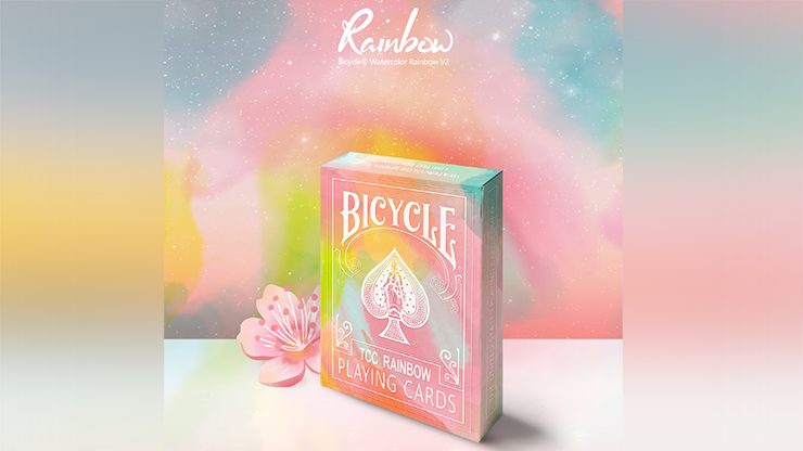 Bicycle TCC Rainbow V2 Playing Cards-Normal-United States Playing Cards Company-Ace Cards &amp; Collectibles