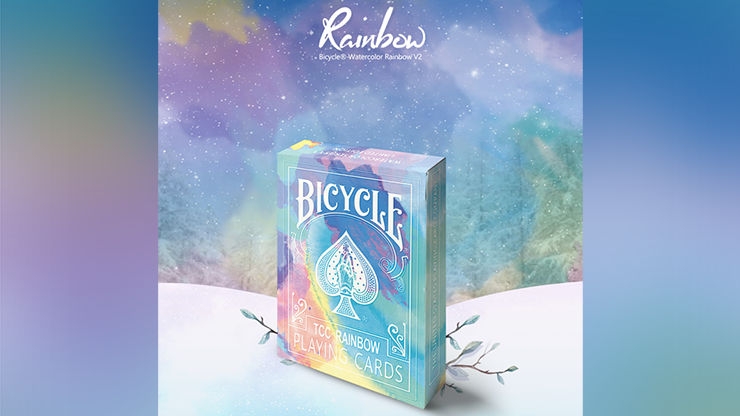 Bicycle TCC Rainbow V2 Playing Cards-Normal-United States Playing Cards Company-Ace Cards &amp; Collectibles