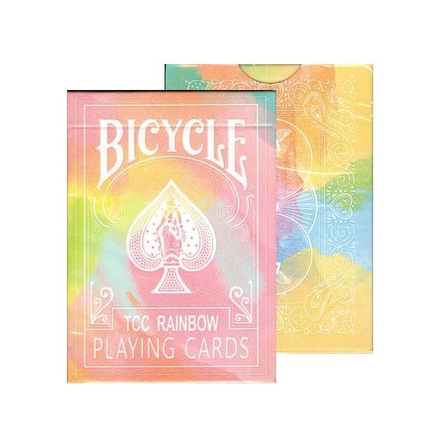 Bicycle TCC Rainbow V2 Playing Cards-Peach-United States Playing Cards Company-Ace Cards &amp; Collectibles
