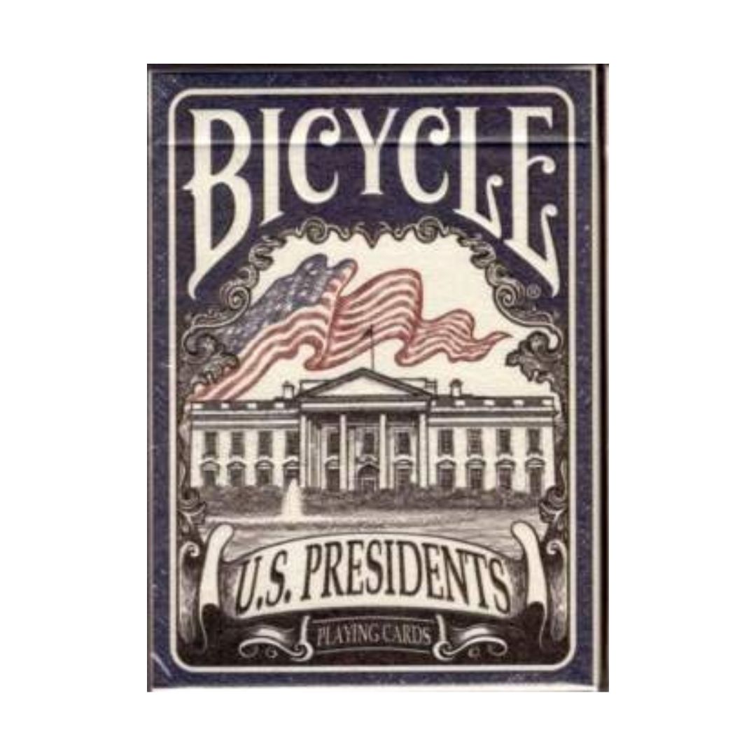 Bicycle U.S. Presidents Playing Cards-Blue-United States Playing Cards Company-Ace Cards &amp; Collectibles