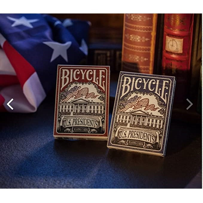 Bicycle U.S. Presidents Playing Cards-Red-United States Playing Cards Company-Ace Cards &amp; Collectibles