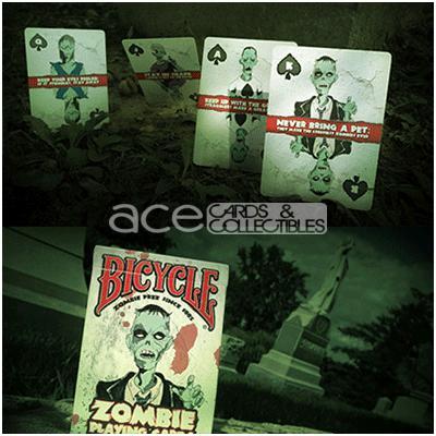 Bicycle Zombie Playing Cards-United States Playing Cards Company-Ace Cards &amp; Collectibles