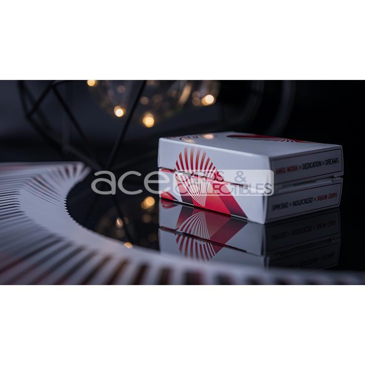 Blood Amber Playing Cards By The One-United States Playing Cards Company-Ace Cards & Collectibles