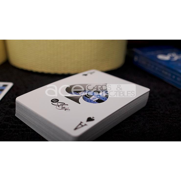 Blue Skye Illusion Back Playing Cards-United States Playing Cards Company-Ace Cards &amp; Collectibles