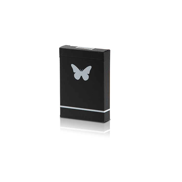 Butterfly Limited Edition (Black &amp; White) Playing Cards-United States Playing Cards Company-Ace Cards &amp; Collectibles