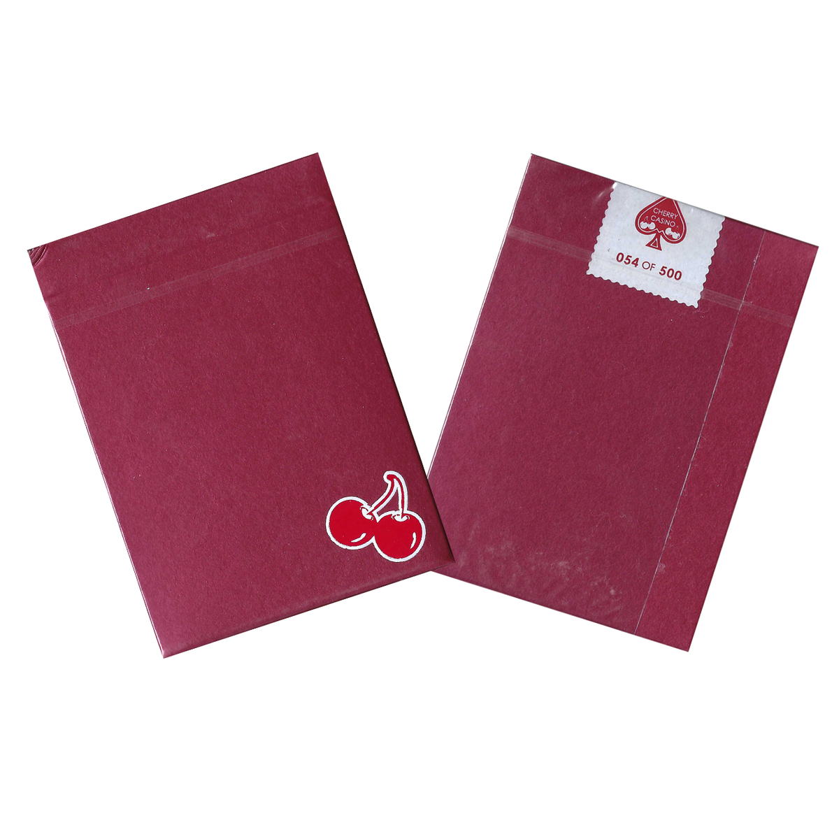 Cherry Casino House Deck Limited Edition Numbered Seals Playing Cards (Reno Red)-United States Playing Cards Company-Ace Cards & Collectibles