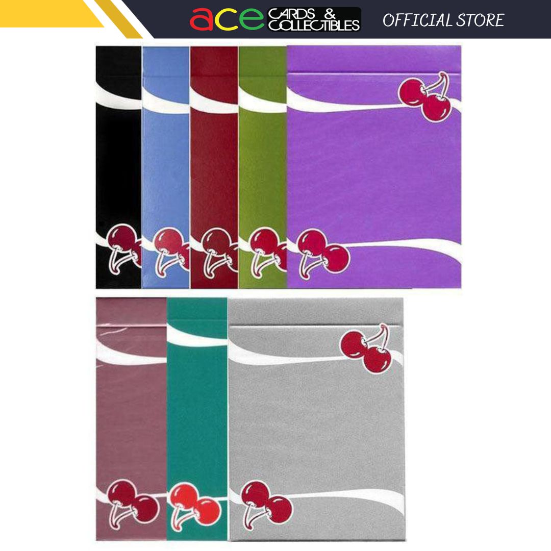 Cherry Casino Playing Cards-True Black (Black Hawk)-United States Playing Cards Company-Ace Cards & Collectibles