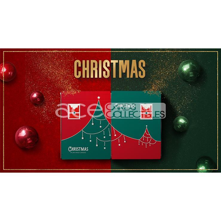 Christmas Playing Card By TCC-Red-United States Playing Cards Company-Ace Cards & Collectibles