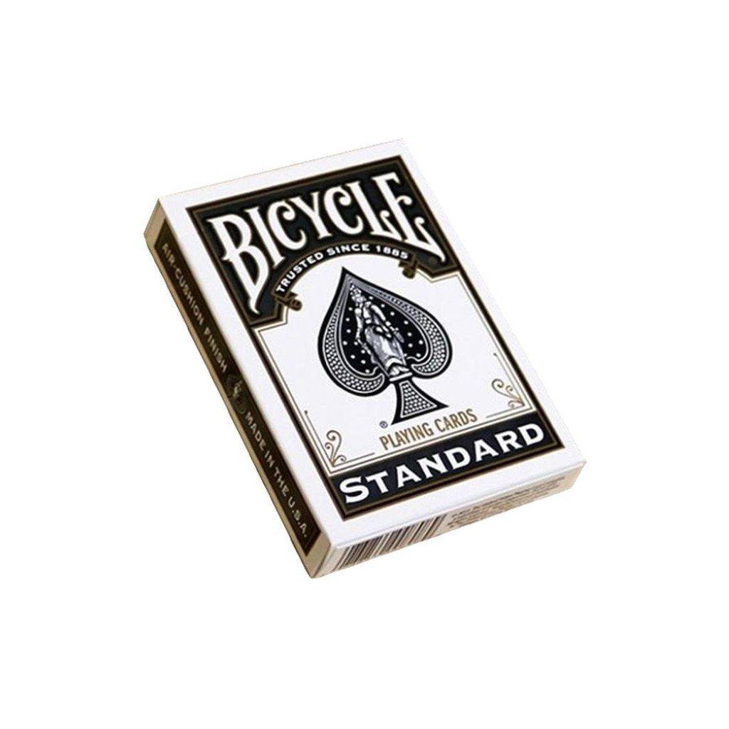 Colored Bicycle Rider Back Standard Size Playing Cards-Black-United States Playing Cards Company-Ace Cards &amp; Collectibles