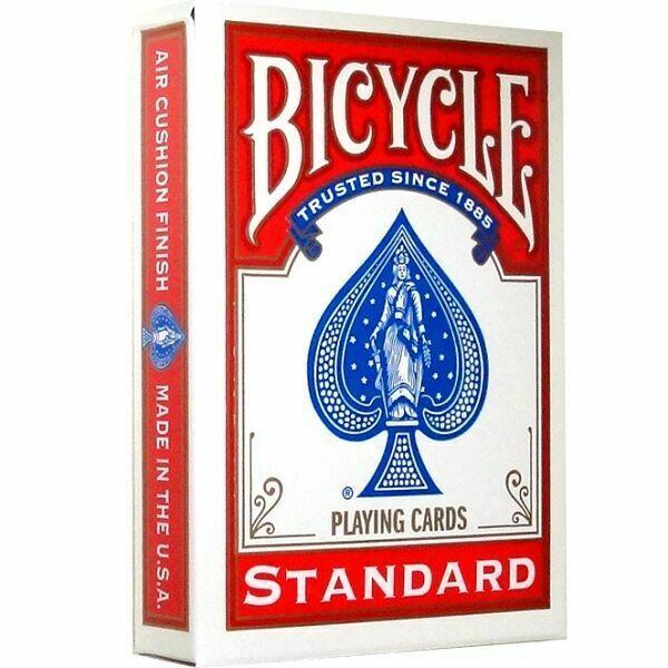 Colored Bicycle Rider Back Standard Size Playing Cards-Fuchsia-United States Playing Cards Company-Ace Cards & Collectibles
