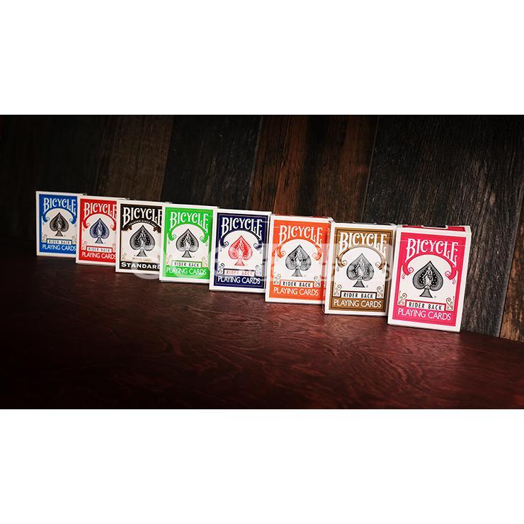 Colored Bicycle Rider Back Standard Size Playing Cards-Fuchsia-United States Playing Cards Company-Ace Cards & Collectibles
