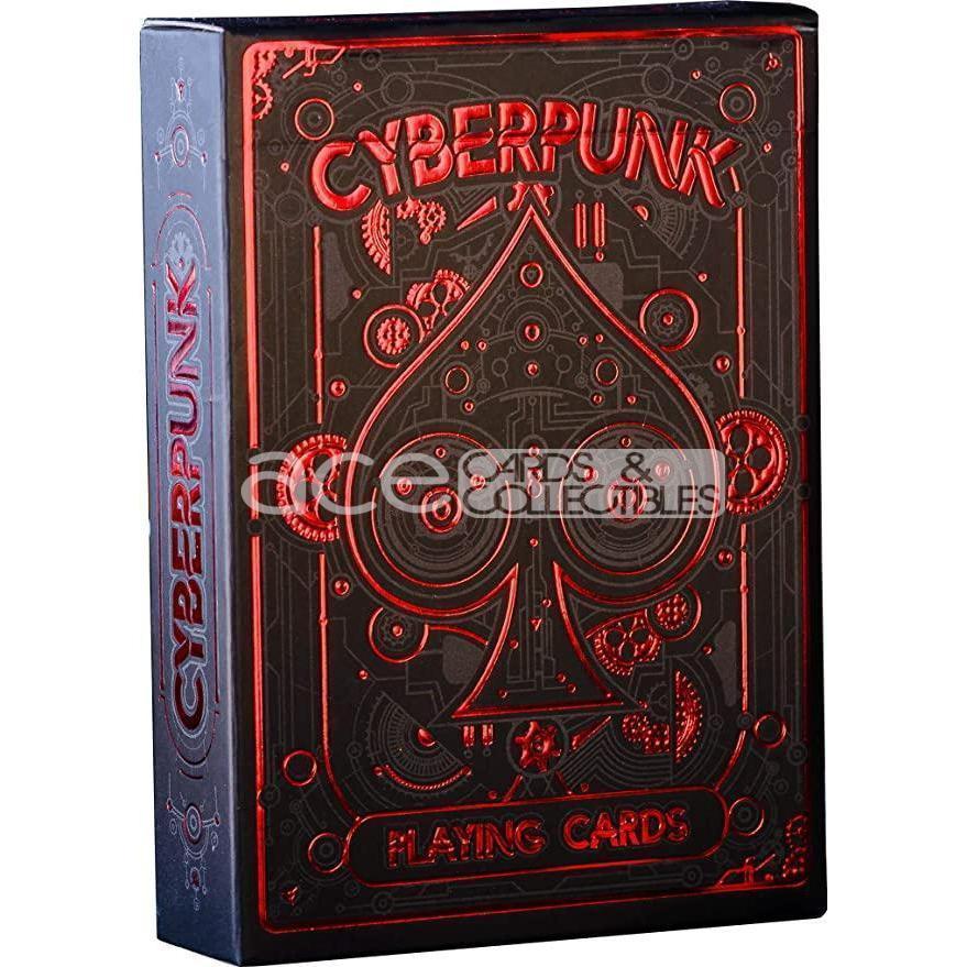 Elephant Cyberpunk Playing Cards-Red-United States Playing Cards Company-Ace Cards & Collectibles