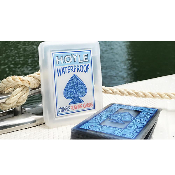 Hoyle Clear Plastic Spade Waterproof Playing Cards Ace Cards