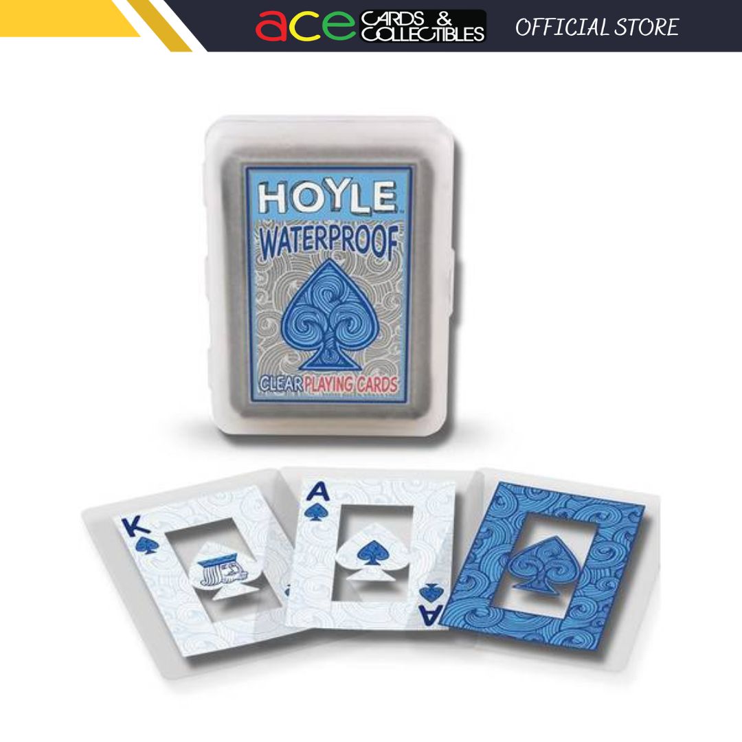 Hoyle Clear Plastic Spade Waterproof Playing Cards-United States Playing Cards Company-Ace Cards &amp; Collectibles