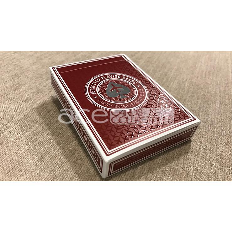 Jetsetter Premier Edition Playing Cards-Restricted Red-United States Playing Cards Company-Ace Cards & Collectibles