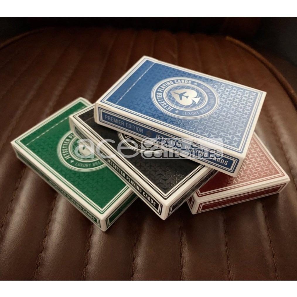 Jetsetter Premier Edition Playing Cards-Restricted Red-United States Playing Cards Company-Ace Cards & Collectibles
