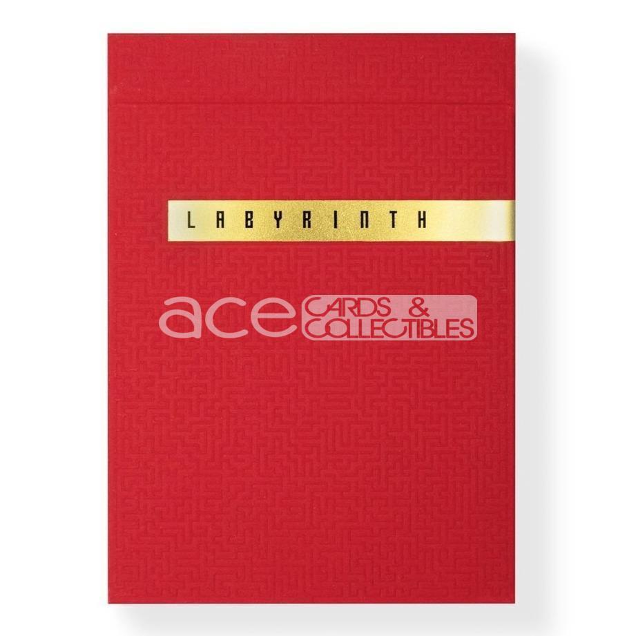 Labyrinth Red Limited Edition Playing Cards-United States Playing Cards Company-Ace Cards & Collectibles