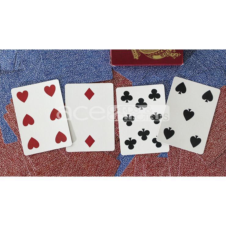 Late 19th Century Square Faro Limited Edition Playing Cards-Red-United States Playing Cards Company-Ace Cards &amp; Collectibles