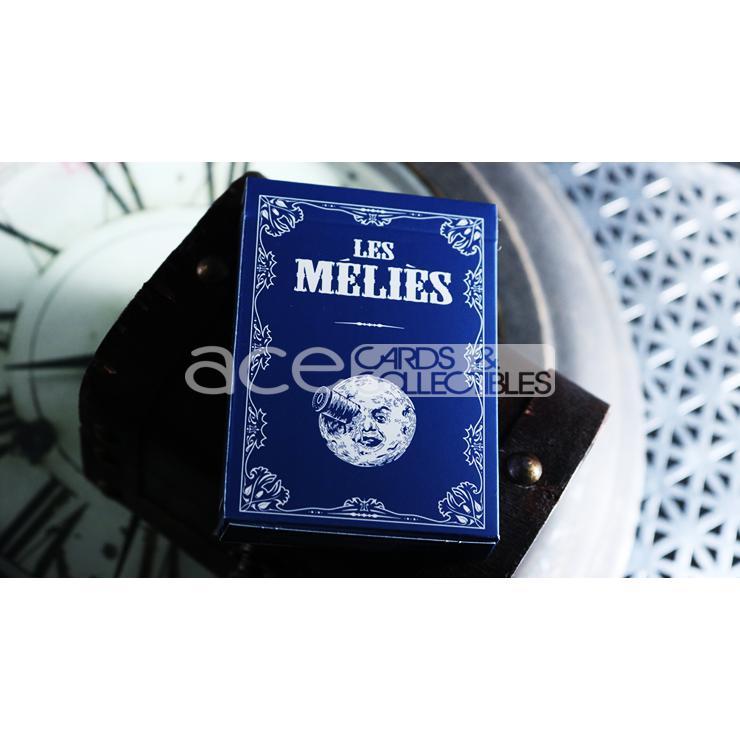 Les Melies Conquest Blue Playing Cards-United States Playing Cards Company-Ace Cards & Collectibles