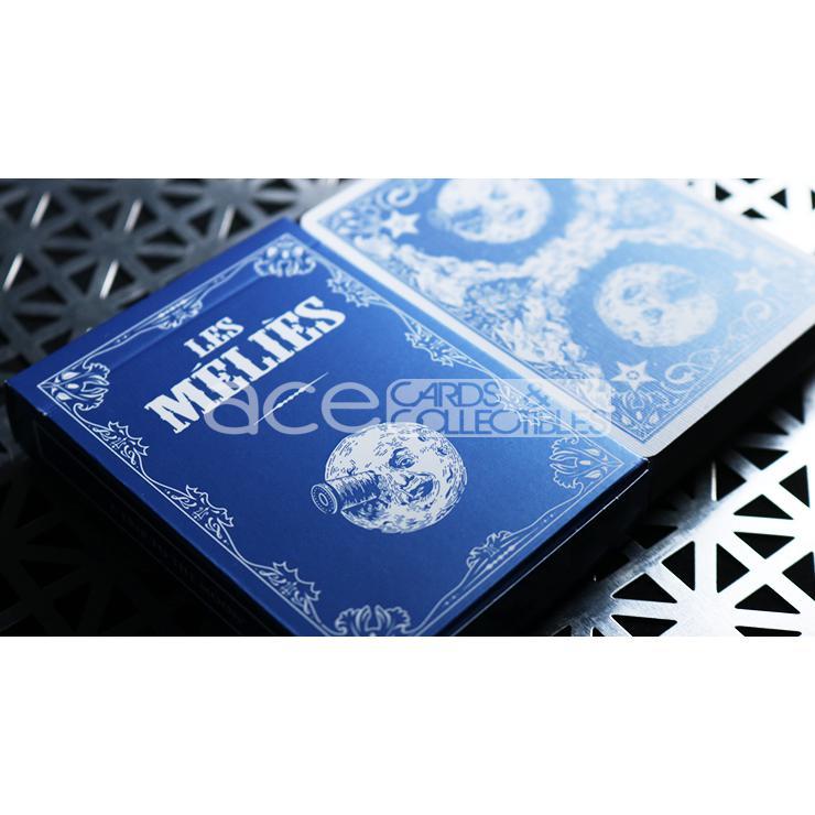 Les Melies Conquest Blue Playing Cards-United States Playing Cards Company-Ace Cards &amp; Collectibles