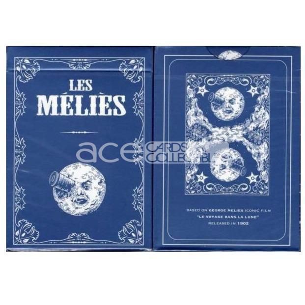 Les Melies Conquest Blue Playing Cards-United States Playing Cards Company-Ace Cards &amp; Collectibles
