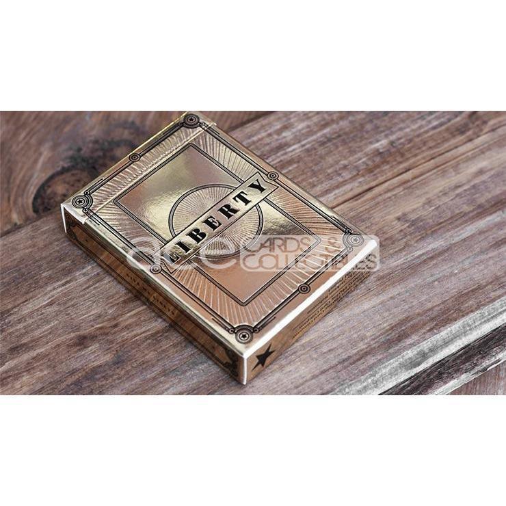 Liberty Gold Playing Cards By Jackson Robinson-United States Playing Cards Company-Ace Cards & Collectibles
